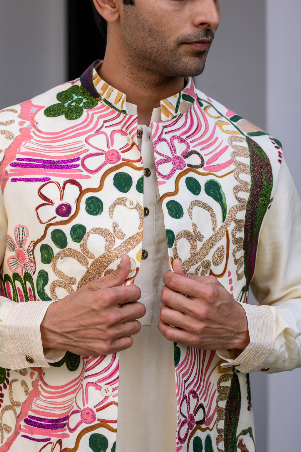 Flora Metallic Highlight Bundi Set
