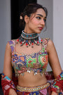 Iris H Lehenga Paidawn With H Blouse And H Apl Dupatta