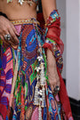 Iris H Lehenga Paidawn With H Blouse And H Apl Dupatta
