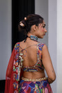 Iris H Lehenga Paidawn With H Blouse And H Apl Dupatta
