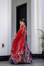 Iris H Lehenga Paidawn With H Blouse And H Apl Dupatta