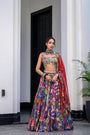 Iris H Lehenga Paidawn With H Blouse And H Apl Dupatta