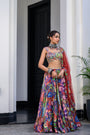 Iris H Lehenga Paidawn With H Blouse And H Apl Dupatta