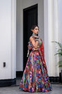 Iris H Lehenga Paidawn With H Blouse And H Apl Dupatta