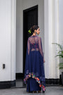 Iris H Bralette Paidawn Dhoti Skirt Set And H Apl Cape