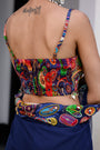 Iris H Bralette Paidawn Dhoti Skirt Set And H Apl Cape