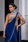 Iris H Apl Saree Paidawn With H Blouse