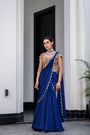 Iris H Apl Saree Paidawn With H Blouse