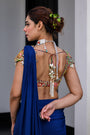 Iris H Apl Saree Paidawn With H Blouse