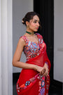 Dawn H Apl Saree Paidawn With H Blouse