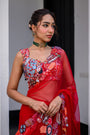 Dawn H Apl Saree Paidawn With H Blouse