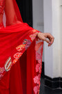 Dawn H Apl Saree Paidawn With H Blouse