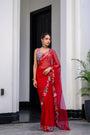 Dawn H Apl Saree Paidawn With H Blouse