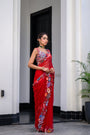 Dawn H Apl Saree Paidawn With H Blouse