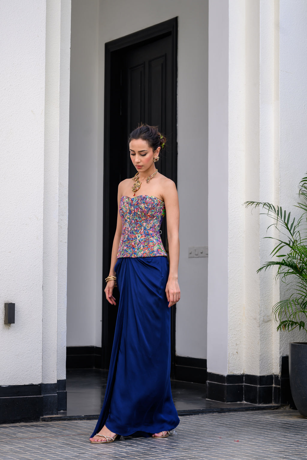 Iris Corset Skirt Set - AJILIYAA