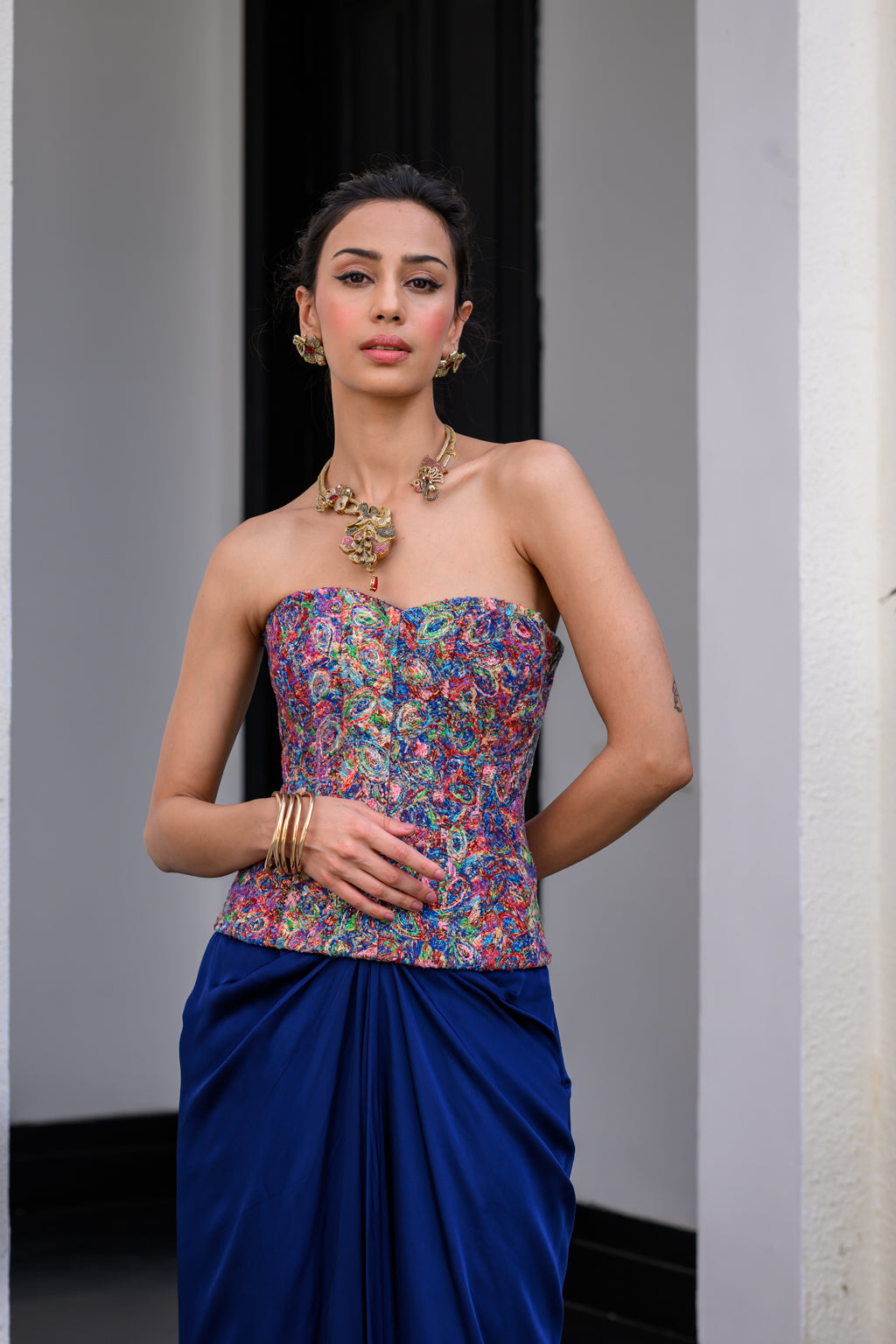 Iris Corset Skirt Set