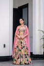 Flora Metallic Highlight Lehenga