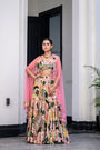 Flora Metallic Highlight Lehenga