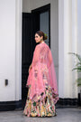 Flora Metallic Highlight Lehenga