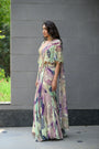 Eden H Saree With Hand Emb Blouse With Cape Jacket