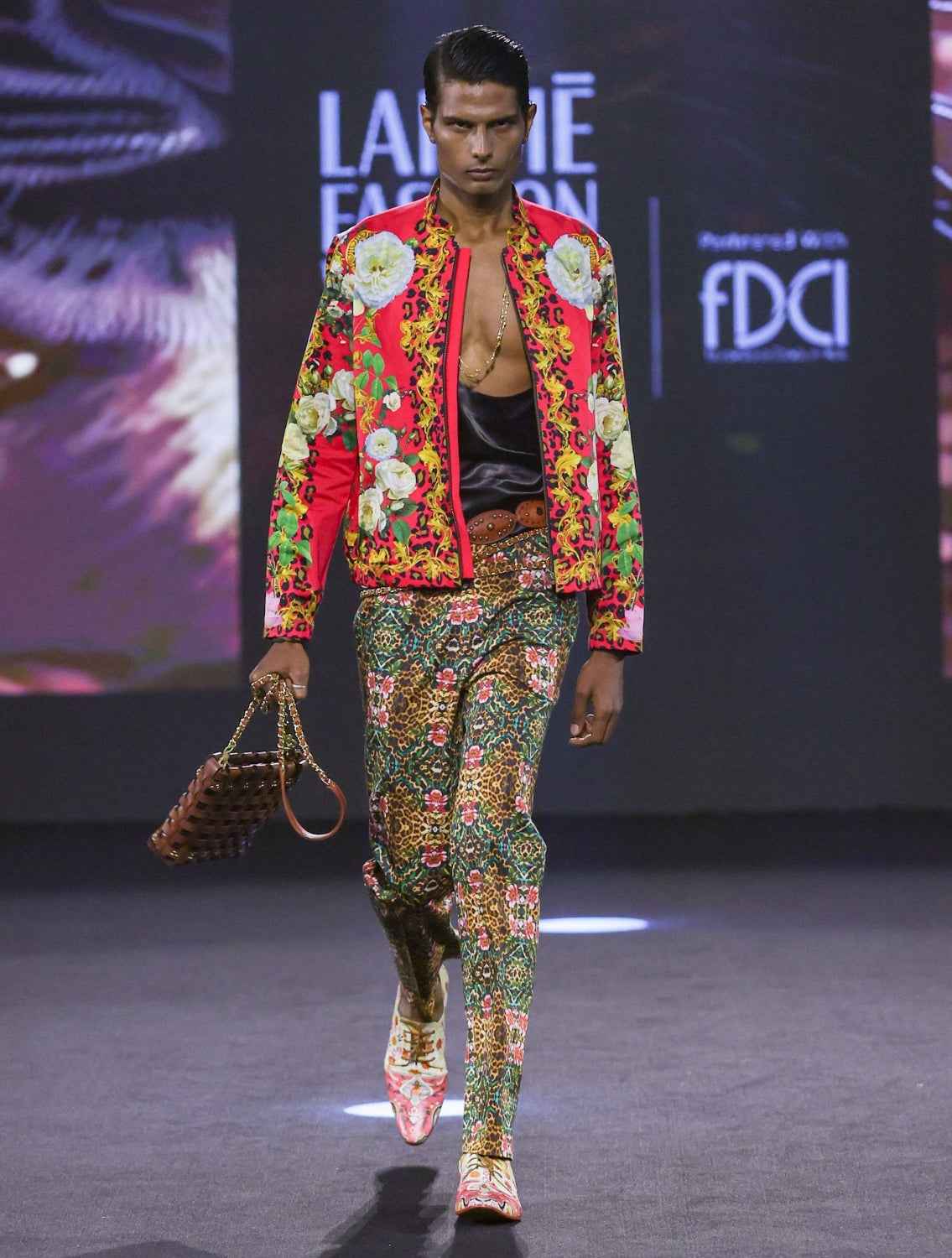 Wild Monarch Printed Bomber Jacket