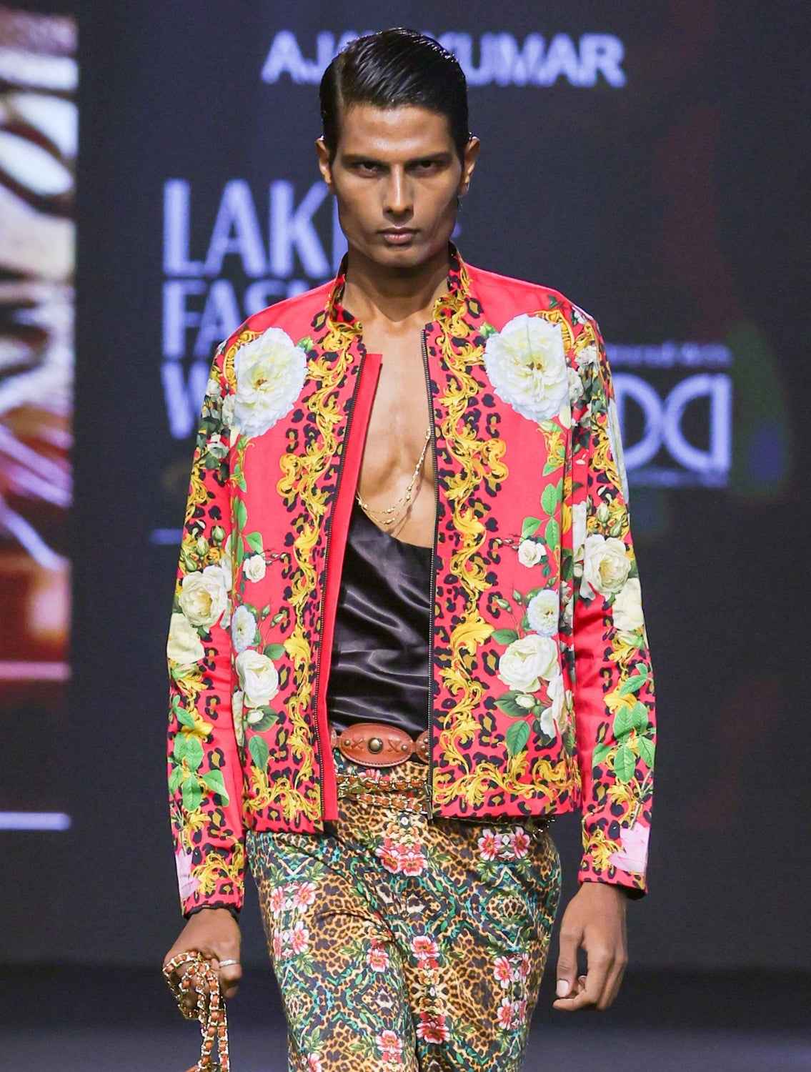 Wild Monarch Printed Bomber Jacket