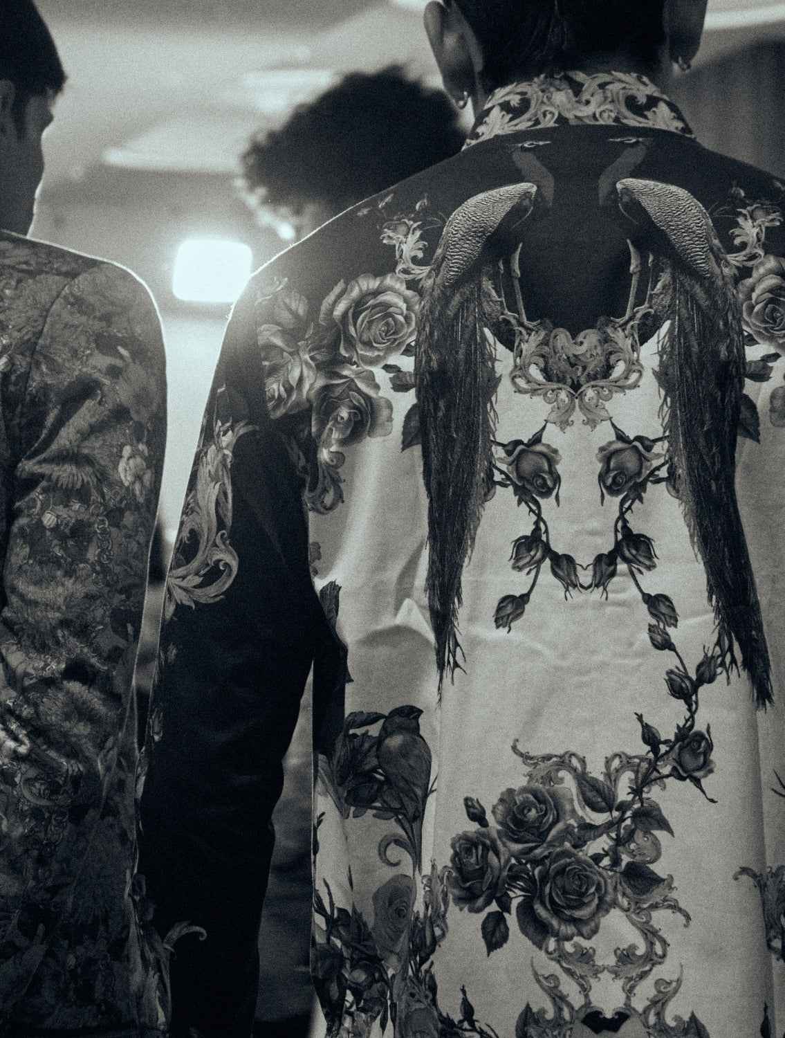 Echoes Engineered Printed Bomber Jacket