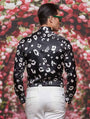 Shabd Black Leopard Printed Shirt