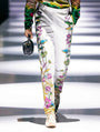 Miguel Side Striper Printed Trousers
