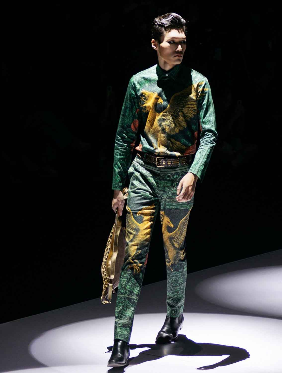 Rising Phoenix Printed Trousers