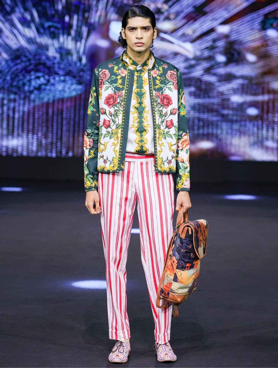 Pinker Striper Trousers