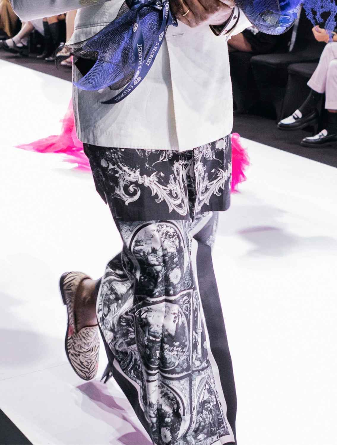 Baroque Pre-Pleated Sarong Dhoti