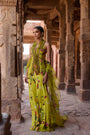 Green Printed Sharara Set