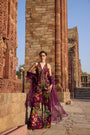 Purple Printed Sharara Set