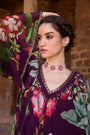 Purple Printed Tunic Set