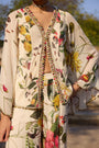 Ivory Printed Tunic Set