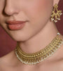 The Enchanted Garden Kundan & Pearl Choker Set
