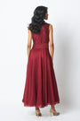 Huda - The Venetian Long Dress with Belt
