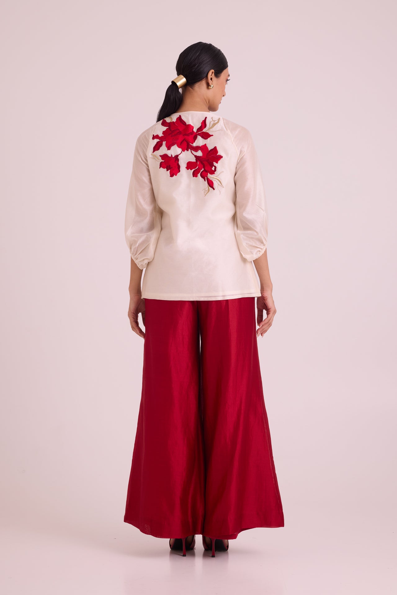 Malaca - Cascading Top + Pants