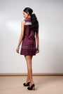 Annie – Molten Mocha Lamp Dress