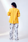 Luz - Blazer With Corset Flared Pants