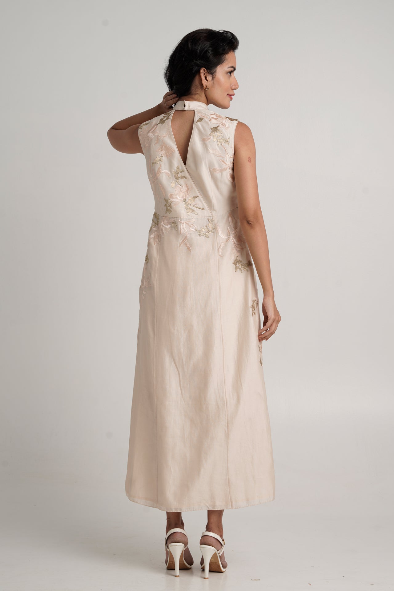 Oyster Pink Modern Kurta Set of 3