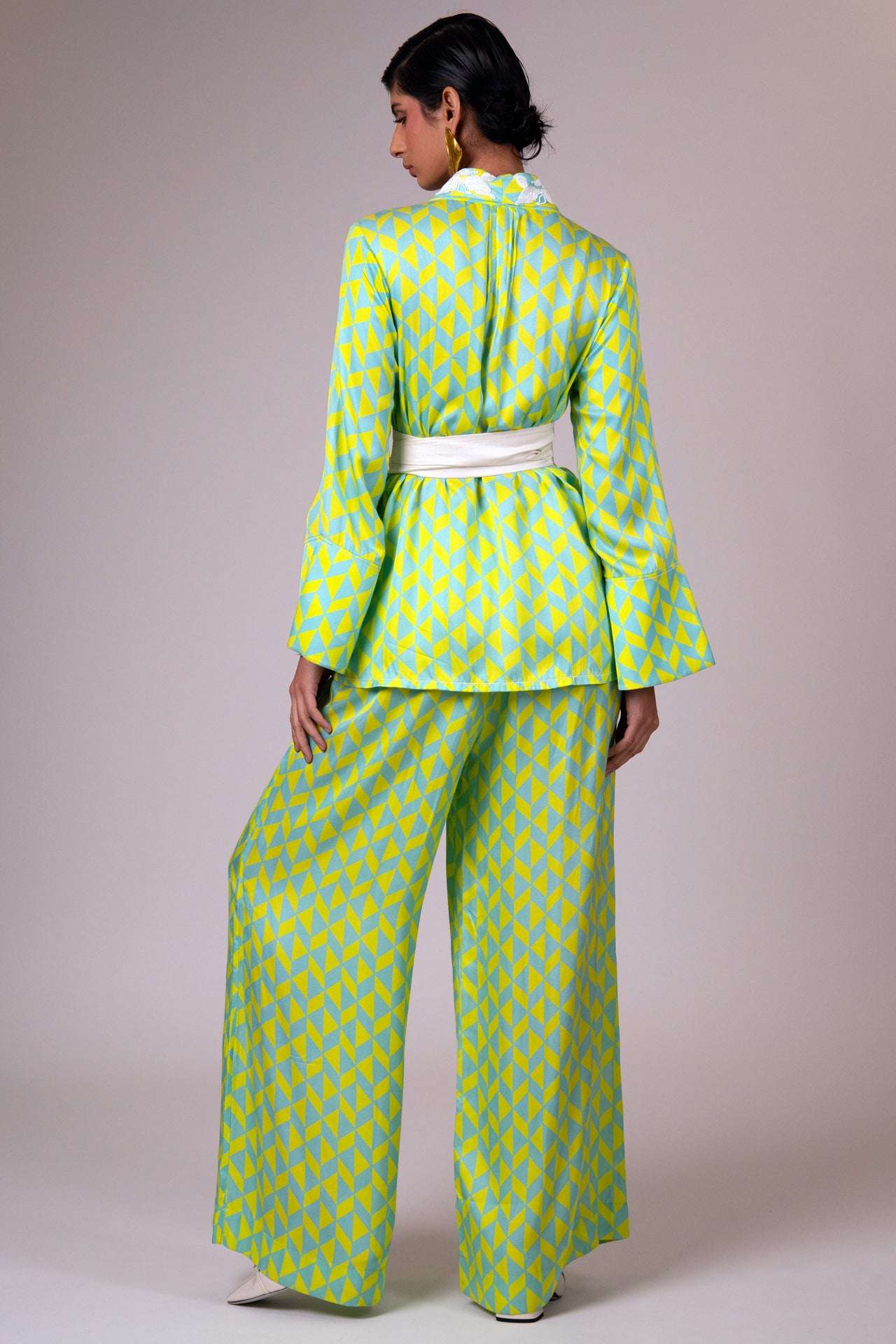 The Flowy Overlap Tunic & Pants