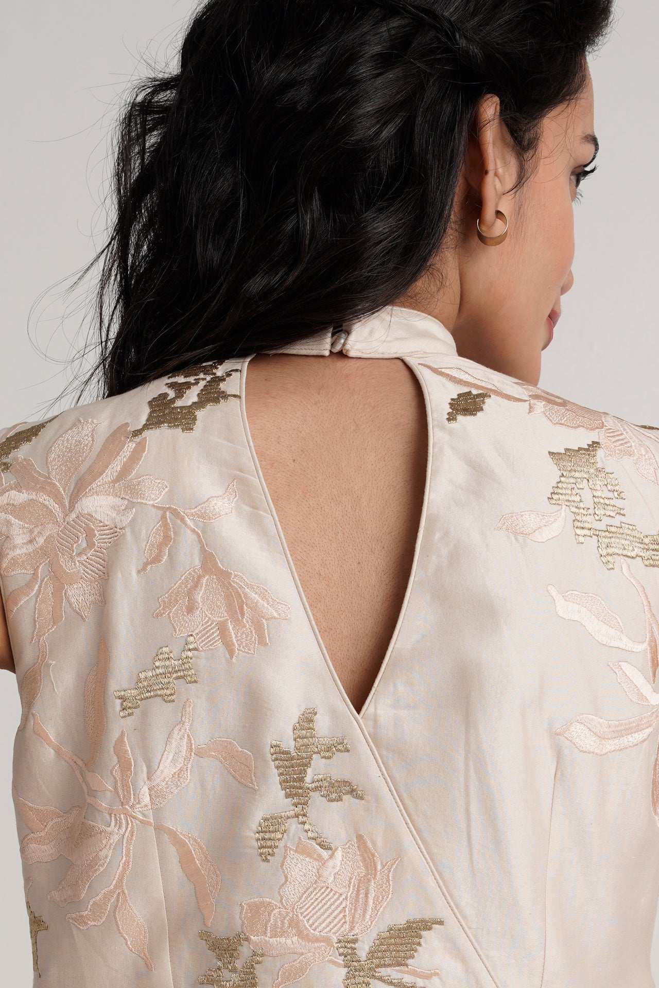 Oyster Pink Modern Kurta Set of 3