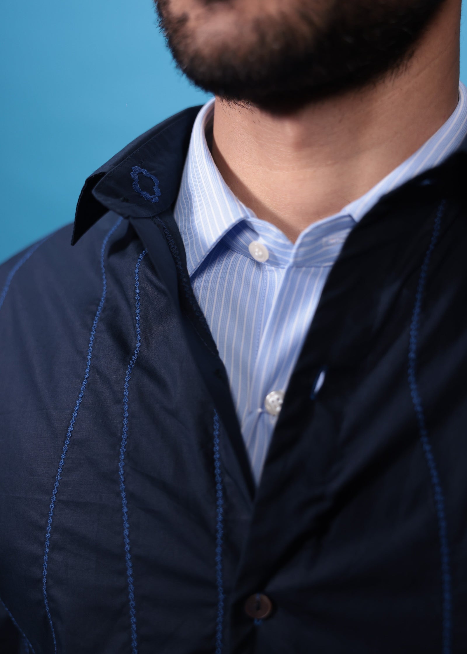 Cobalt Swirl Shirt