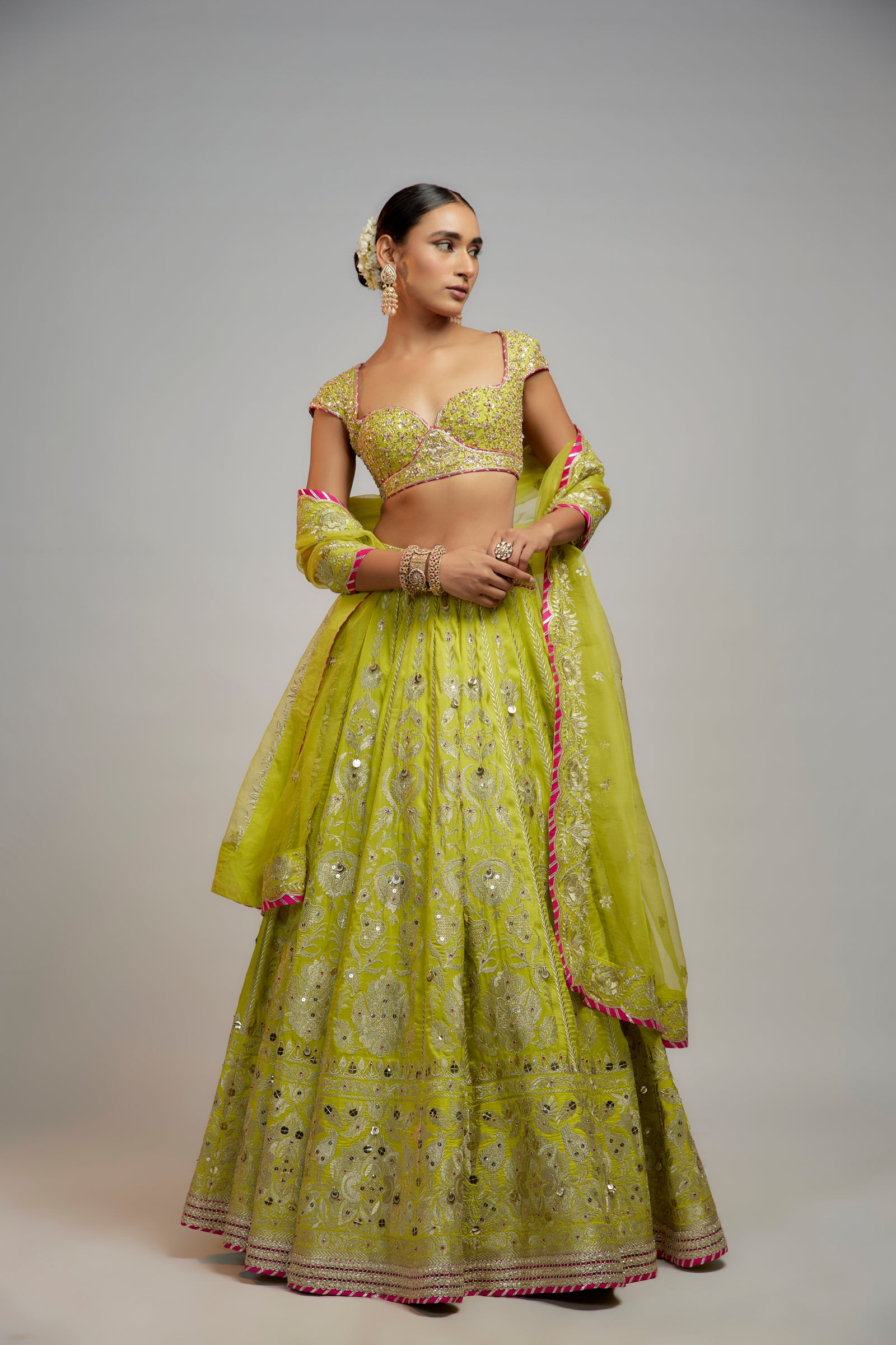 Golconda Nayla lehenga set