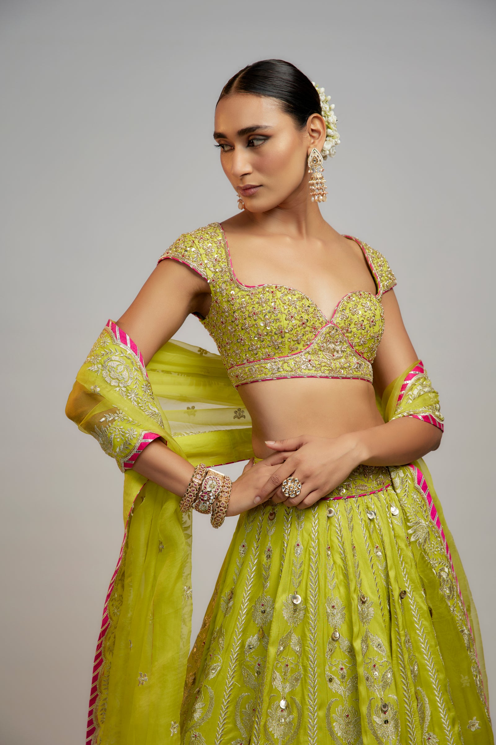 Golconda Nayla lehenga set