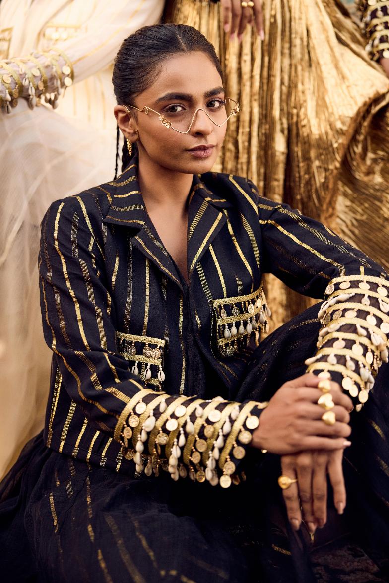 Devi Drape Ivory 4 Piece Set