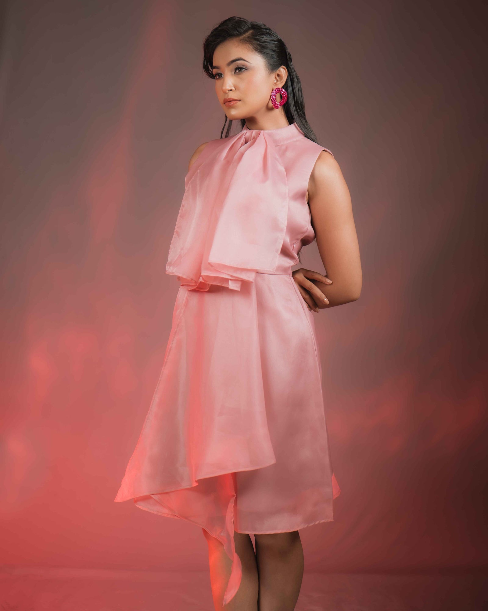 Organza Bow Dress
