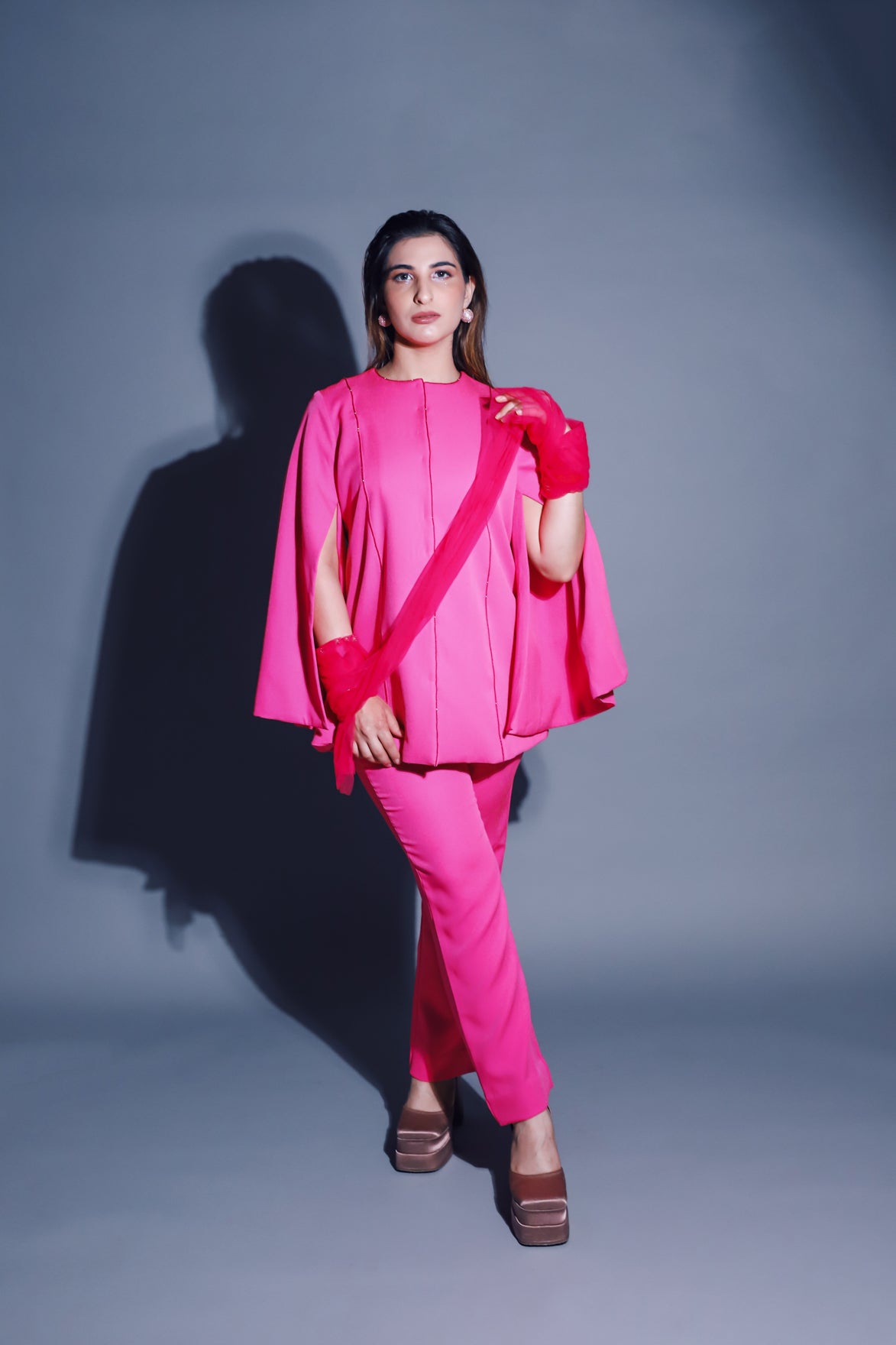 Blush Cape Set